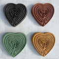 7 Circuit Labyrinth Concrete Heart